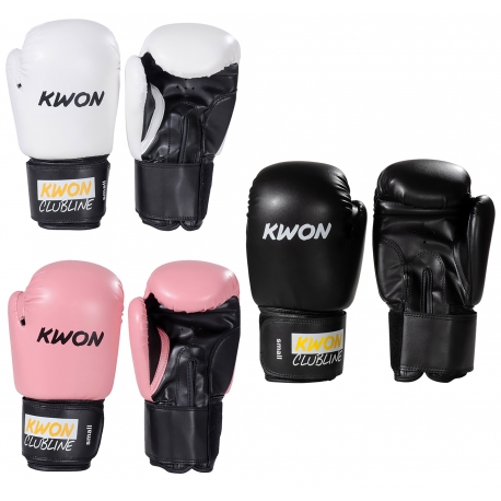 Rukavice KWON Clubline Pointer bílé