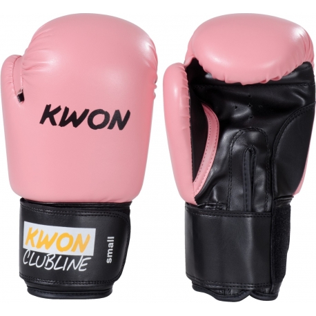 Rukavice KWON Clubline Pointer růžové