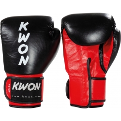 Boxovací rukavice KWON KO Champ černo-červené