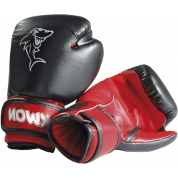 Dětské rukavice KWON Žralok černo-červené