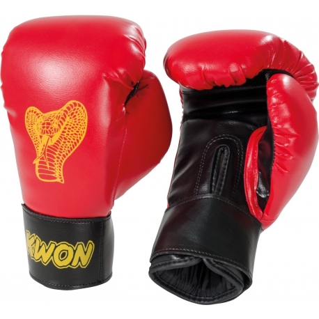 Dětské rukavice KWON Kobra červené