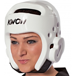 Pěnová helma na taekwondo KWON bílá