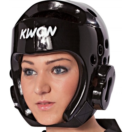 Pěnová helma na taekwondo KWON černá