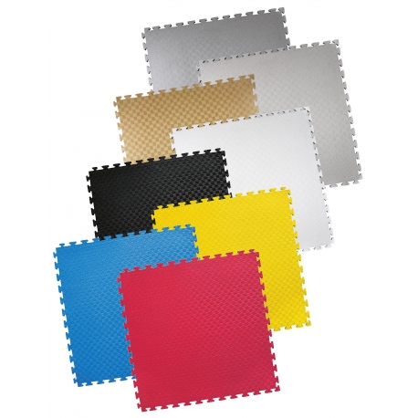 Tatami KWON Clubline černá / žlutá 2 cm