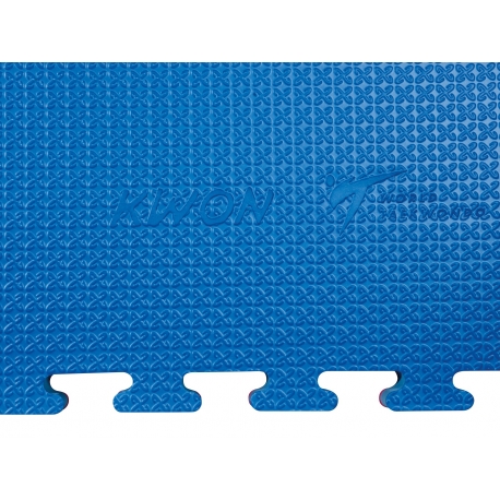 Tatami KWON Clubline WT červená / modrá 2,4 cm