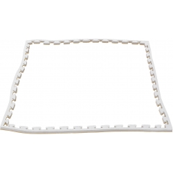 Hrany pro tatami KWON Clubline bílá / měděná 2 cm