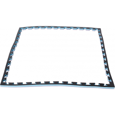 Hrany pro oboustranné tatami KWON černá / červená 2,5 cm