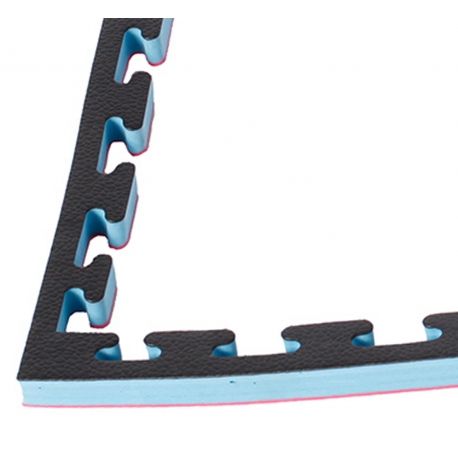 Hrany pro oboustranné tatami KWON černá / červená 2,5 cm