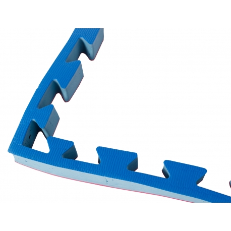 Hrany pro tatami KWON červená / modrá 4 cm