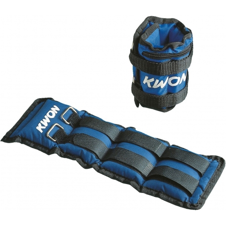 Zátěže KWON na zápěstí a kotníky 5kg (2x2,5 kg)