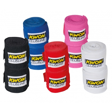 Bandáže KWON Clubline černé 2,5 m