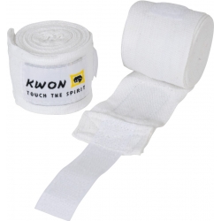 Bandáže KWON elastické bílé 2,5 m