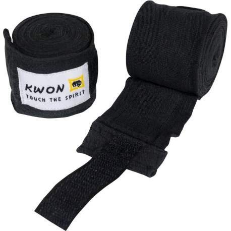 Bandáže KWON elastické černé 2,5 m