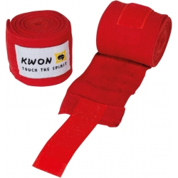 Bandáže KWON elastické červené 2,5 m