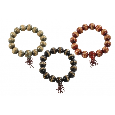 Shaolin náramek KWON červený ornament