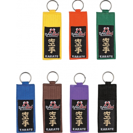 Klíčenka DANRHO Kyu motiv karate