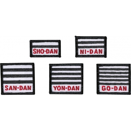 Nášivka judo DANRHO Sho Dan