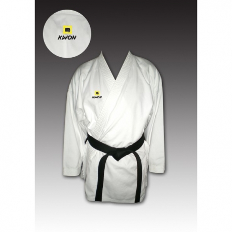 Kimono na karate KWON KOUSOKU WKF bílé vel. 190 - VÝPRODEJ