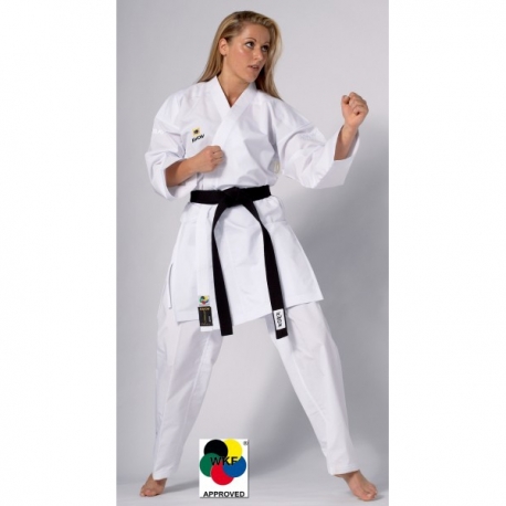 Kimono na karate KWON KOUSOKU WKF bílé vel. 190 - VÝPRODEJ