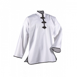 Blůza Kung Fu bílá vel. 150 - VÝPRODEJ