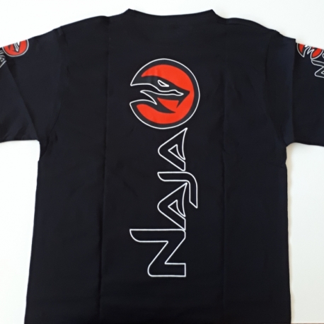 Tričko NAJA černé - VÝPRODEJ