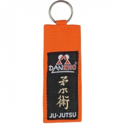 Klíčenka Kyu Ju-Jutsu oranžová - VÝPRODEJ