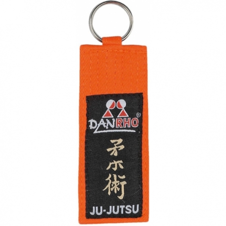 Klíčenka Kyu Ju-Jutsu oranžová - VÝPRODEJ