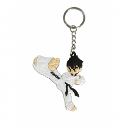 Taekwondo klíčenka Kick - VÝPRODEJ