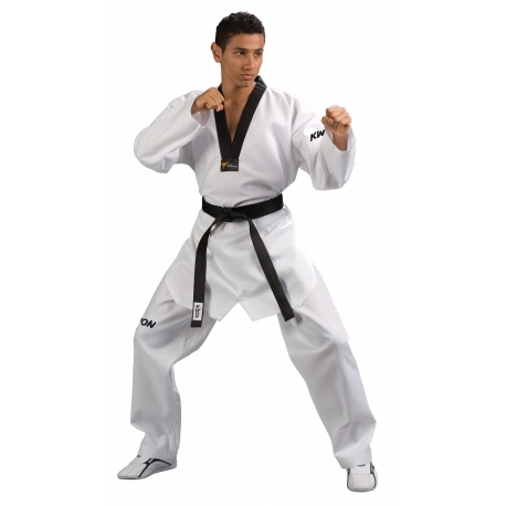 Dobok na taekwondo KWON Starfighter černá klopa