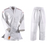 Kimono na judo DANRHO Yamanashi bílé s nášivkami