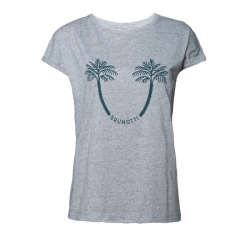 Dámské triko Brunotti Acacia - Světle šedá