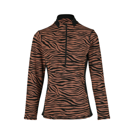 Dámské funkční triko Brunotti Arina - Žlutohnědá