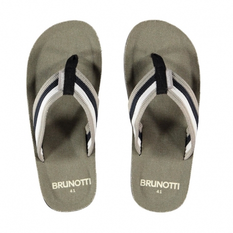 Pánské žabky Brunotti Erilio - Světle hnědá