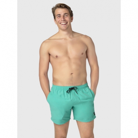 Pánské plavky Brunotti CrunECO - Světle zelená