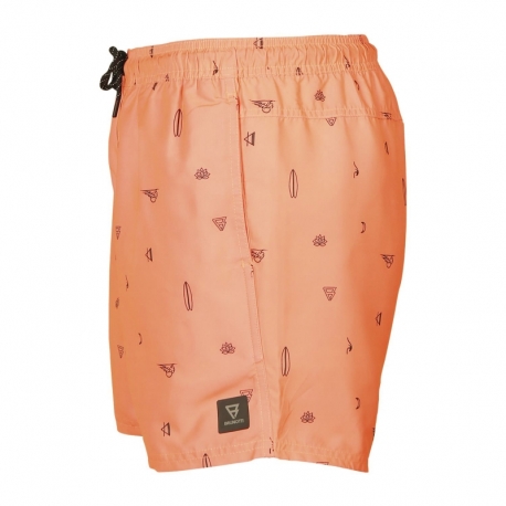Pánské plavky Brunotti CrunECO-Mini - Oranžová