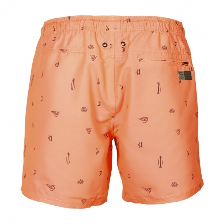 Pánské plavky Brunotti CrunECO-Mini - Oranžová