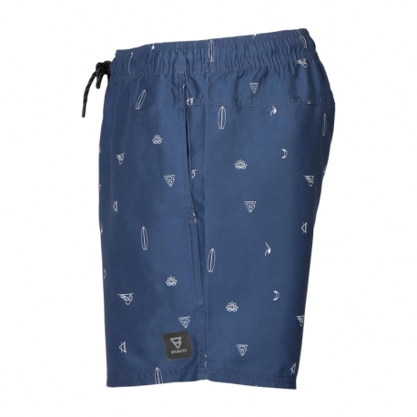 Pánské plavky Brunotti CrunECO-Mini - Tmavě modrá