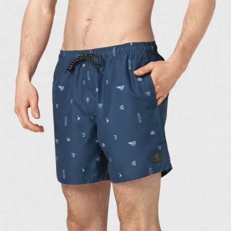 Pánské plavky Brunotti CrunECO-Mini - Tmavě modrá