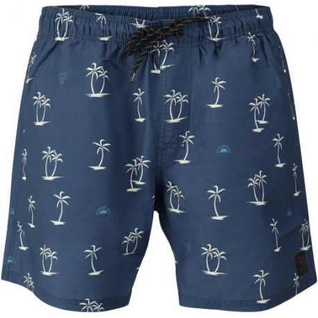 Pánské plavky Brunotti CrunECO-Mini - Modrá