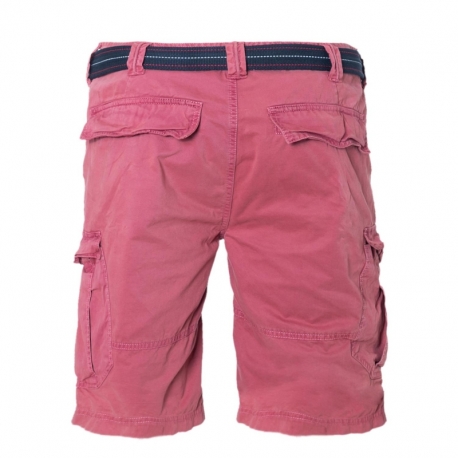 Pánské kraťasy Brunotti Caldo s páskem - Cihlově červená