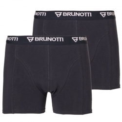 Pánské boxerky Brunotti Sido 2-pack - Černá / Černá