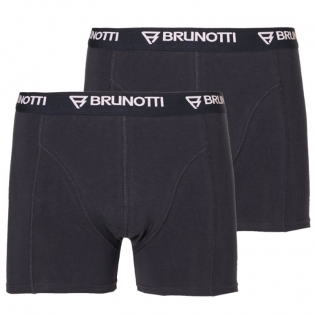 Pánské boxerky Brunotti Sido 2-pack - Černá / Černá