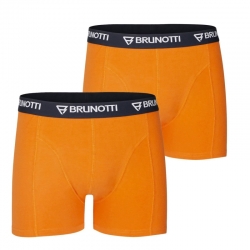 Pánské boxerky Brunotti Sido 2-pack - Oranžová / Oranžová
