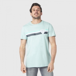 Pánské tričko Brunotti Tim-Print - Mintová