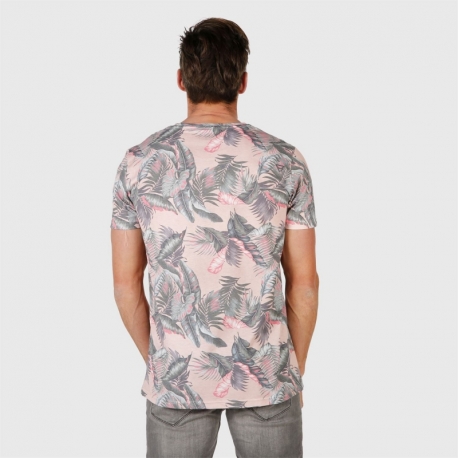 Pánské tričko Brunotti Jason-Leaf - Růžová