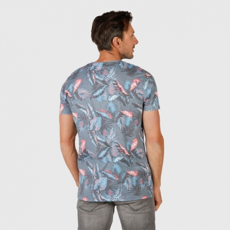 Pánské tričko Brunotti Jason-Leaf - Modrá