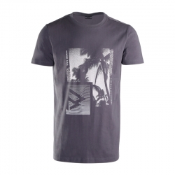 Pánské tričko Brunotti Tim-Print - Černá