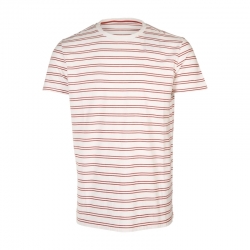 Pánské tričko Brunotti Tim-Twin-Stripe - Bílá