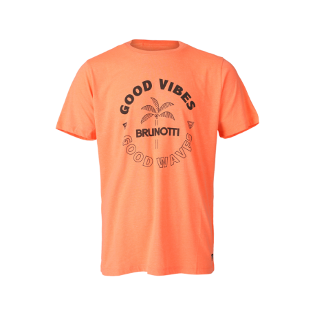 Pánské tričko Brunotti Funvibes - Oranžová