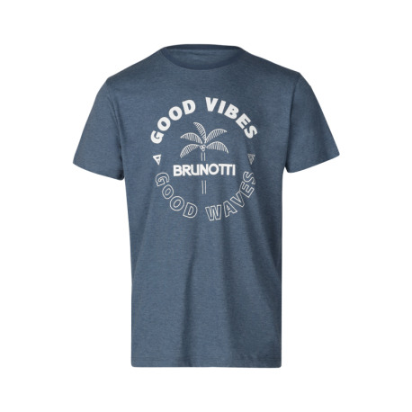 Pánské tričko Brunotti Funvibes - Modrá